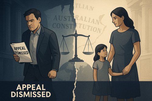 Father’s Self-Sabotage: Appeal Collapses After Claims of Bias, Conspiracy, and Constitutional Misfire in Parenting Battle