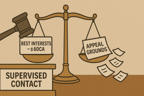 ⚖️ No Adjournment, No Relief: When Appeals Fall Flat in Parenting Cases