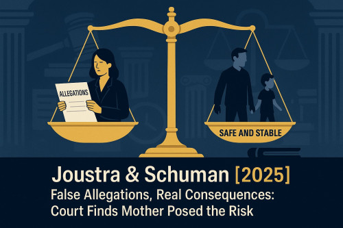 False Allegations, Real Consequences: Court Finds Mother Posed the Risk — Not the Father
