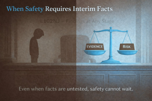 Finding Facts When Evidence Can’t Be Tested: Redefining Interim Risk Evaluation in Family Law