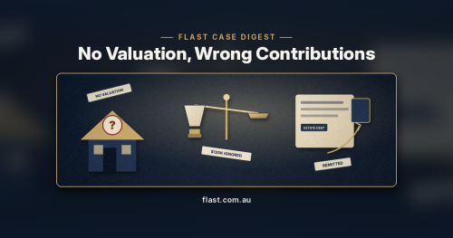 No Valuation, Wrong Contributions: Property Orders Set Aside and Remitted for Rehearing