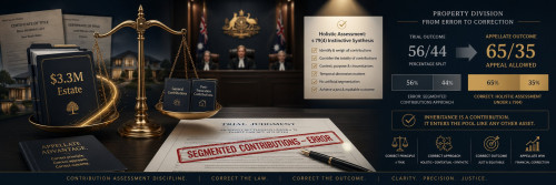 The Inheritance Win: Appeal Allowed Because the Trial Judge Segmented Contributions Instead of Weighing Them Holistically