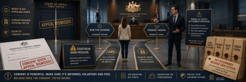 Consent at the Courtroom Door Can Lock You In: Mother’s Appeal Dismissed After She Tried to Undo Parenting Orders She Agreed To