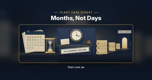 Months, Not Days: Why a Trial-Day Adjournment Was Refused Despite a Solicitor's Illness and Disclosure Complaints