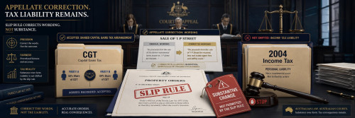Slip Rule Overreach: Husband Wins Appeal After Court Turned Wife’s Personal Tax Debts Into Shared Liabilities