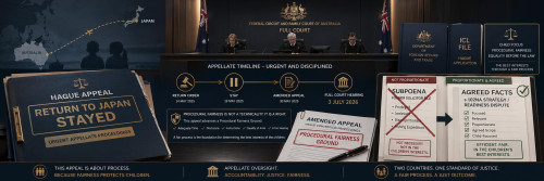 Hague Appeal Kept on Track: Father Allowed to Narrow His Case to Procedural Fairness, but Subpoena Fight Deferred by Agreement