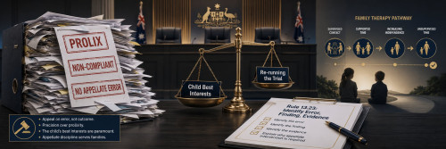 Prolix Grounds, No Appellate Error: Father’s Parenting Appeal Dismissed After Court Refuses to Re-run the Trial